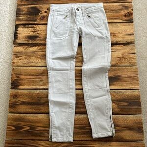 Current/Elliott skim moto ankle Jean size 24